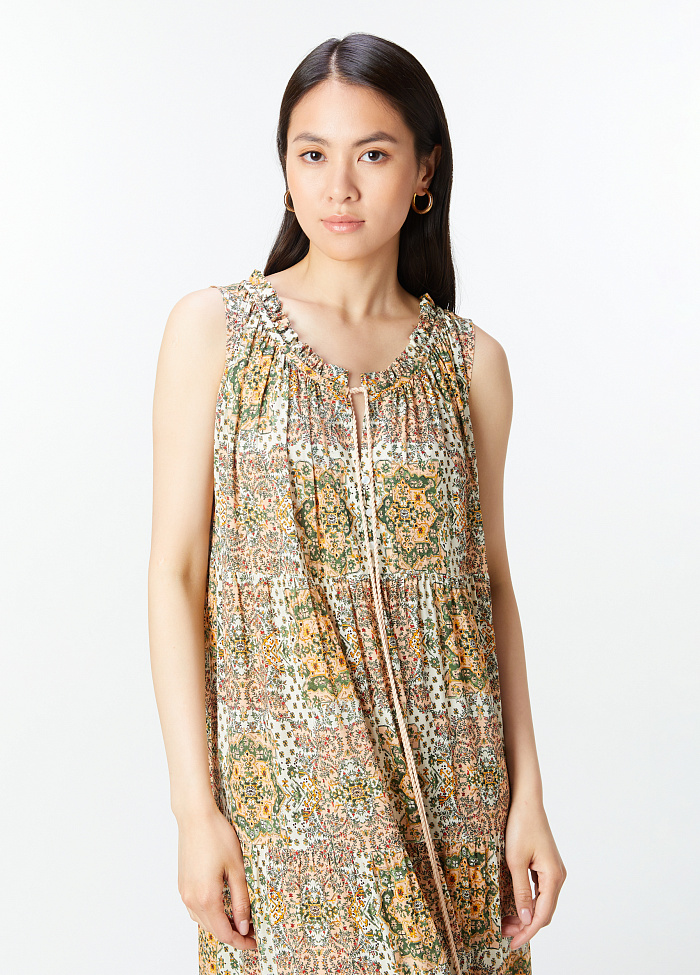 картинка Платье из вискозы от бренда Оксаны Лаврентьевой OLOLOL