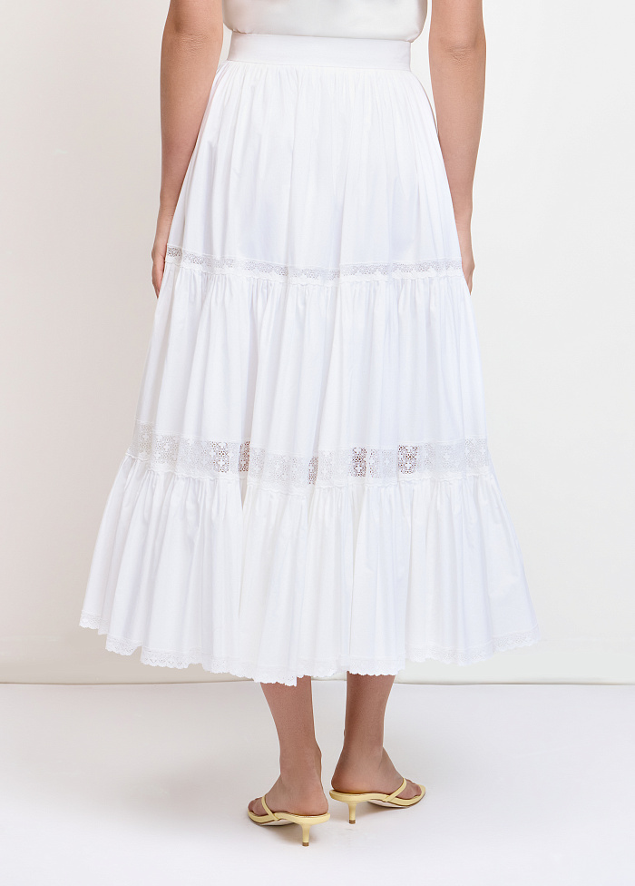 картинка Юбка из хлопка от бренда Оксаны Лаврентьевой OLOLOL