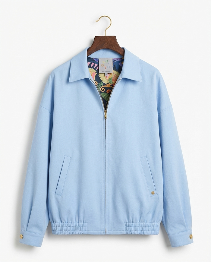 картинка Бомбер из хлопка от бренда Оксаны Лаврентьевой OLOLOL