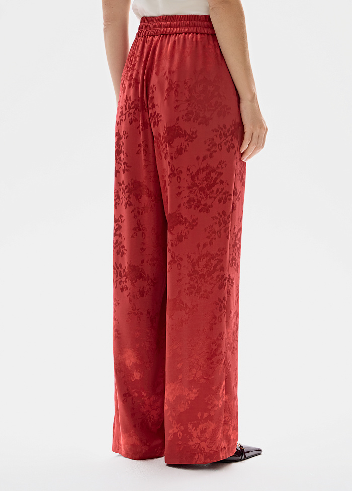 картинка Брюки из жаккарда от бренда Оксаны Лаврентьевой OLOLOL