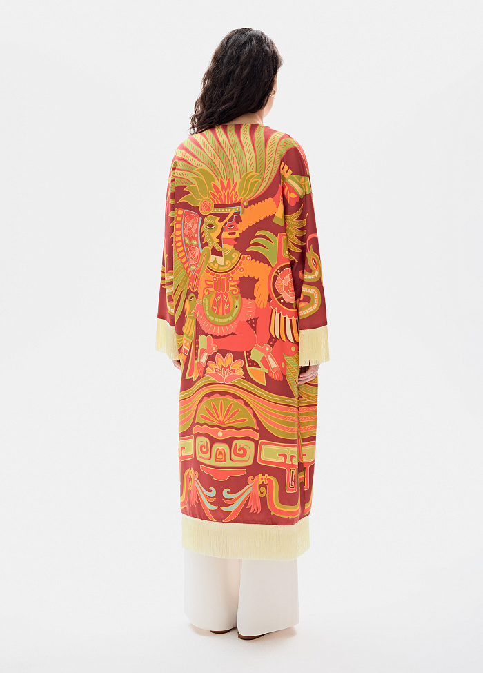 картинка Кимоно из шелка от бренда Оксаны Лаврентьевой OLOLOL