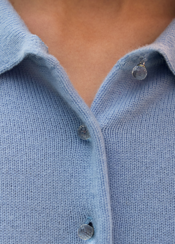 картинка Кардиган вязаный из кашемира от бренда Оксаны Лаврентьевой OLOLOL