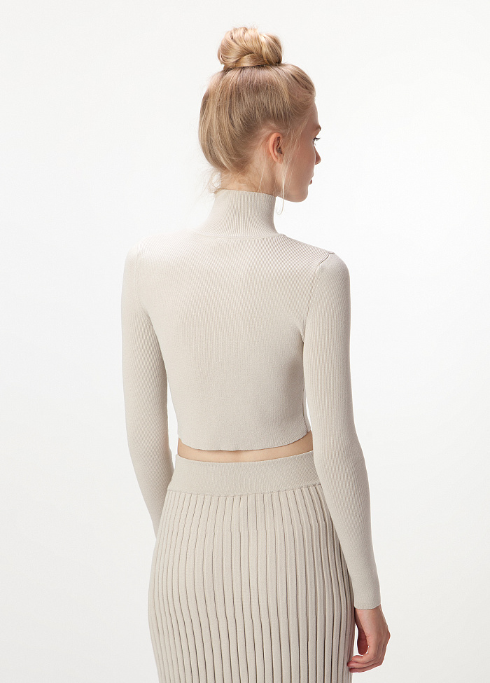 картинка Вязаный комплект,  юбка и топ от бренда Оксаны Лаврентьевой OLOLOL