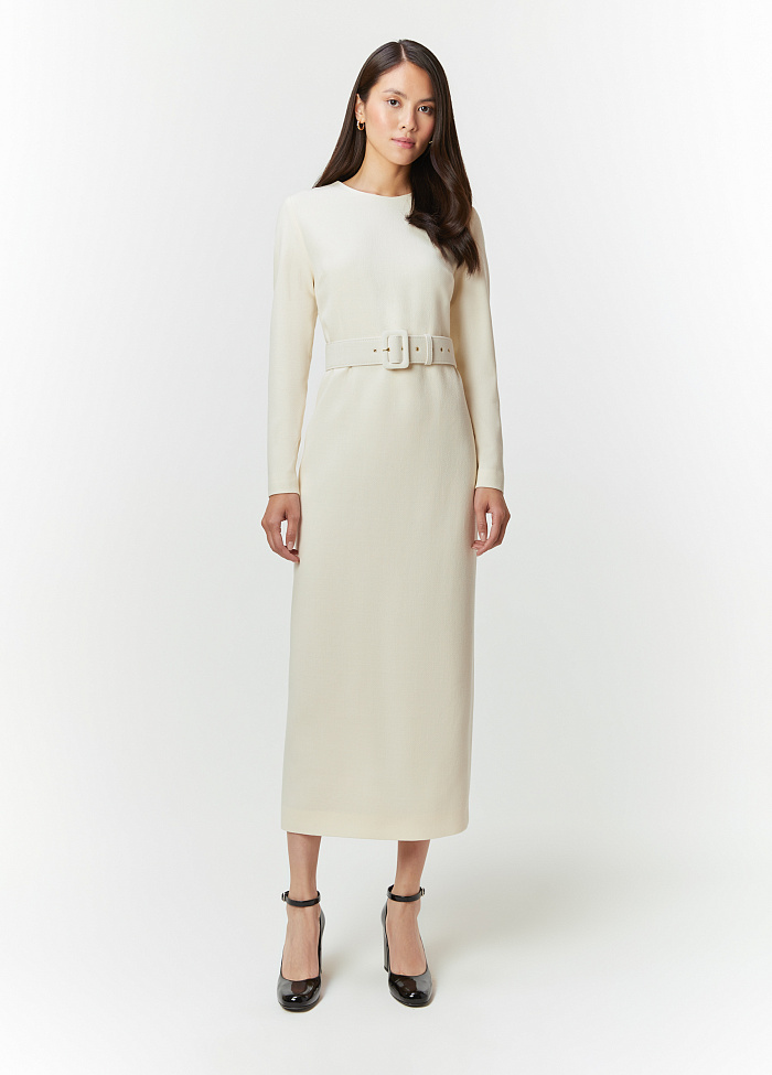 картинка Платье из шерсти от бренда Оксаны Лаврентьевой OLOLOL