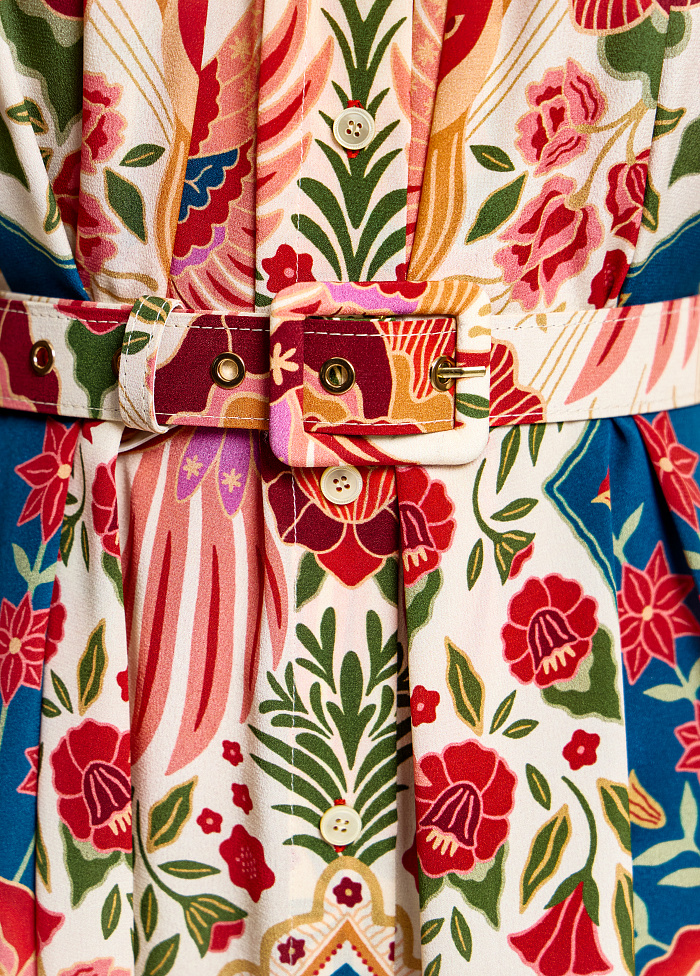 картинка Платье из шелка от бренда Оксаны Лаврентьевой OLOLOL