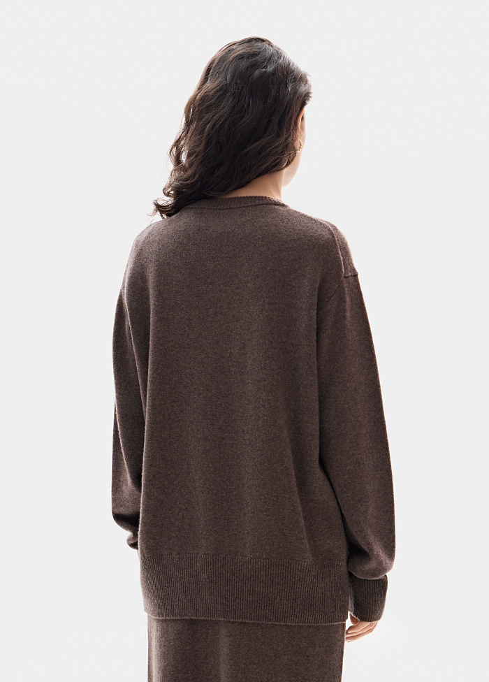 картинка Свитер вязаный из кашемира от бренда Оксаны Лаврентьевой OLOLOL