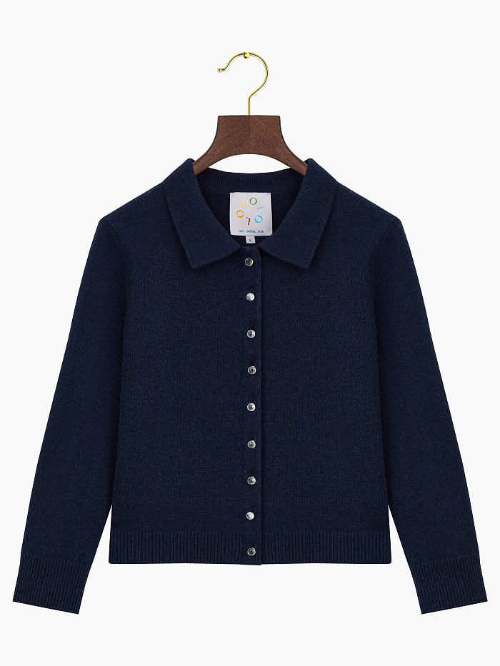 картинка Кардиган вязаный из кашемира от бренда Оксаны Лаврентьевой OLOLOL