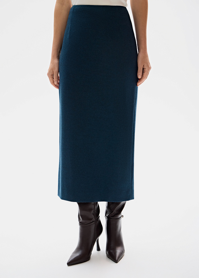 картинка Юбка из шерсти от бренда Оксаны Лаврентьевой OLOLOL