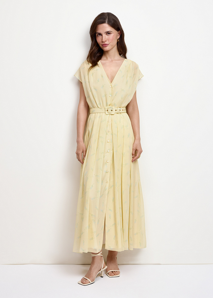 картинка Платье из шелка от бренда Оксаны Лаврентьевой OLOLOL