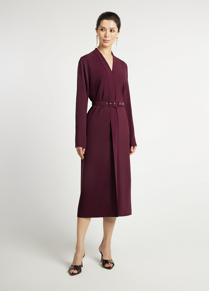 картинка Платье с поясом от бренда Оксаны Лаврентьевой OLOLOL