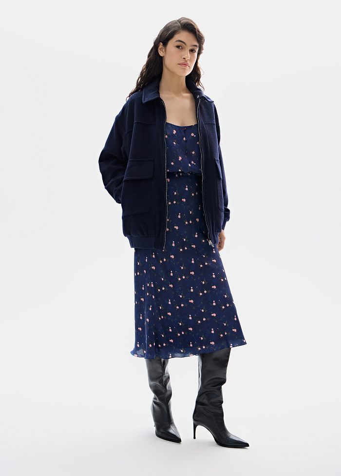 картинка Топ из шелка от бренда Оксаны Лаврентьевой OLOLOL