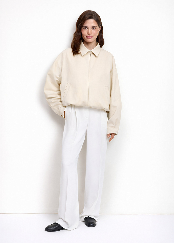 картинка Бомбер из хлопка от бренда Оксаны Лаврентьевой OLOLOL